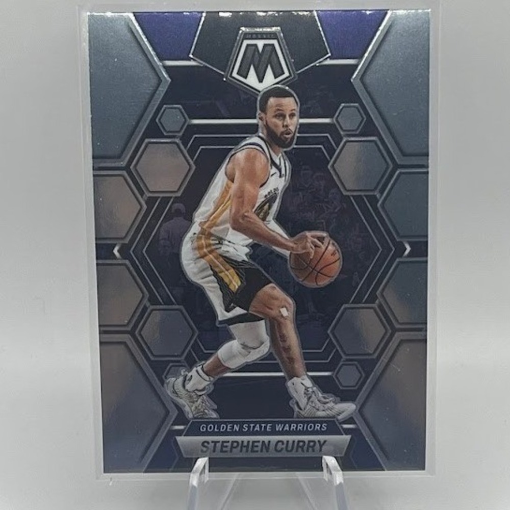 Stephen Curry 2022 Panini Mosaic 92 NBA Golden State Warriors Basketball Card